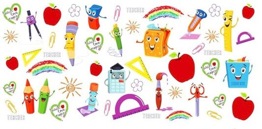 Tumbler Decal (Teacher Cartoon)
