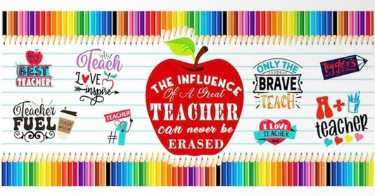 Tumbler Decal (Teacher Big Apple)